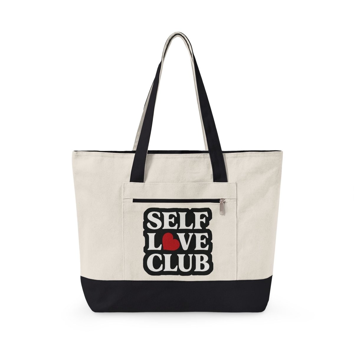 Self Love Club Canvas Tote Bag - Self - Care Shirts