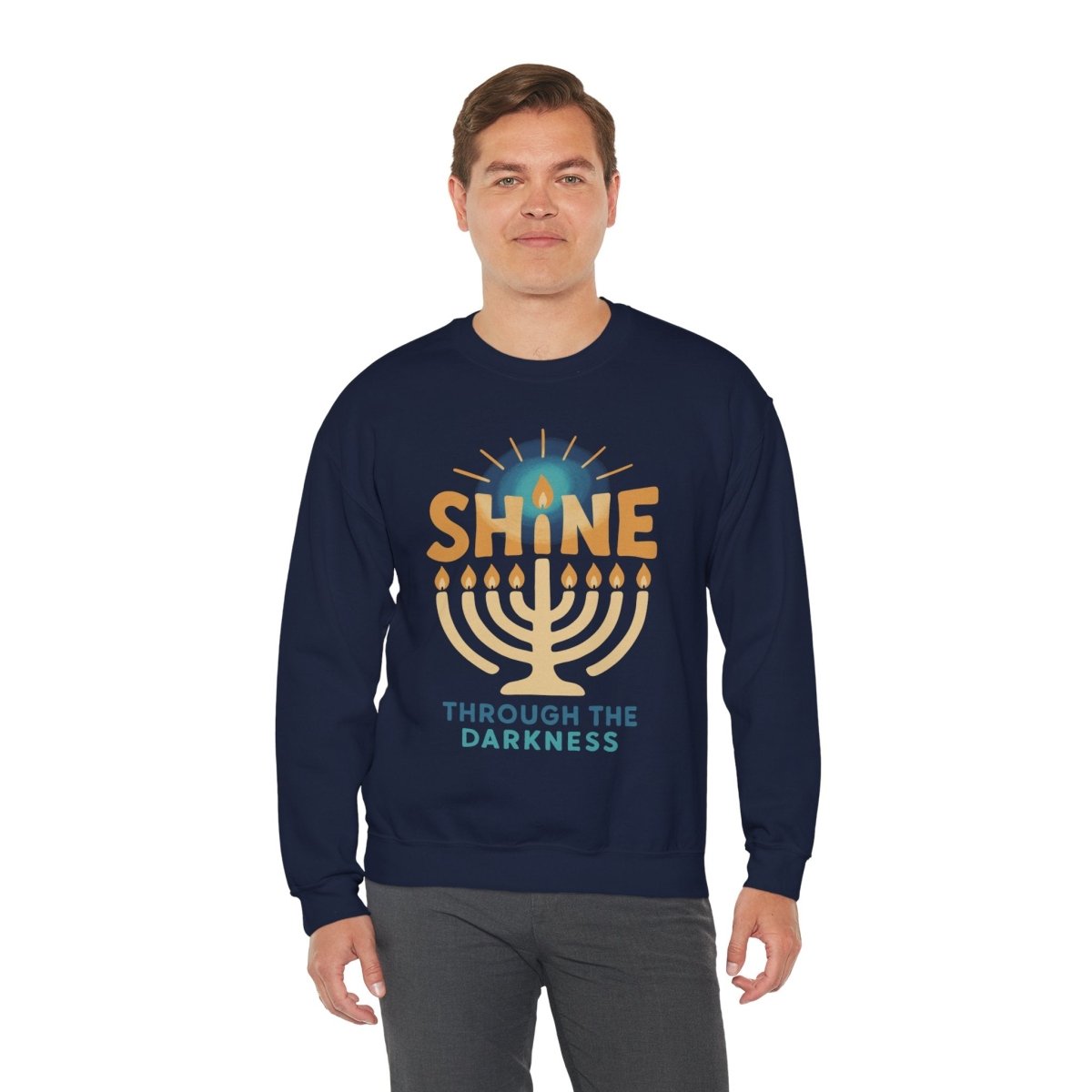 Shine Through the Darkness | Mental Health Sweatshirt - Self - Care Shirts