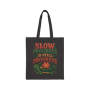 Slow Progress Is Still Progress Turtle Tote Bag - Self - Care Shirts