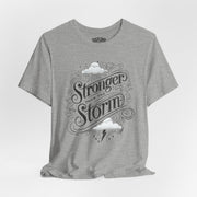 Stronger Than the Storm Gray | Mental Health Shirt - Self - Care Shirts