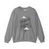 Stronger Than the Storm Gray Sweatshirt - Self-Care Shirts for mental health