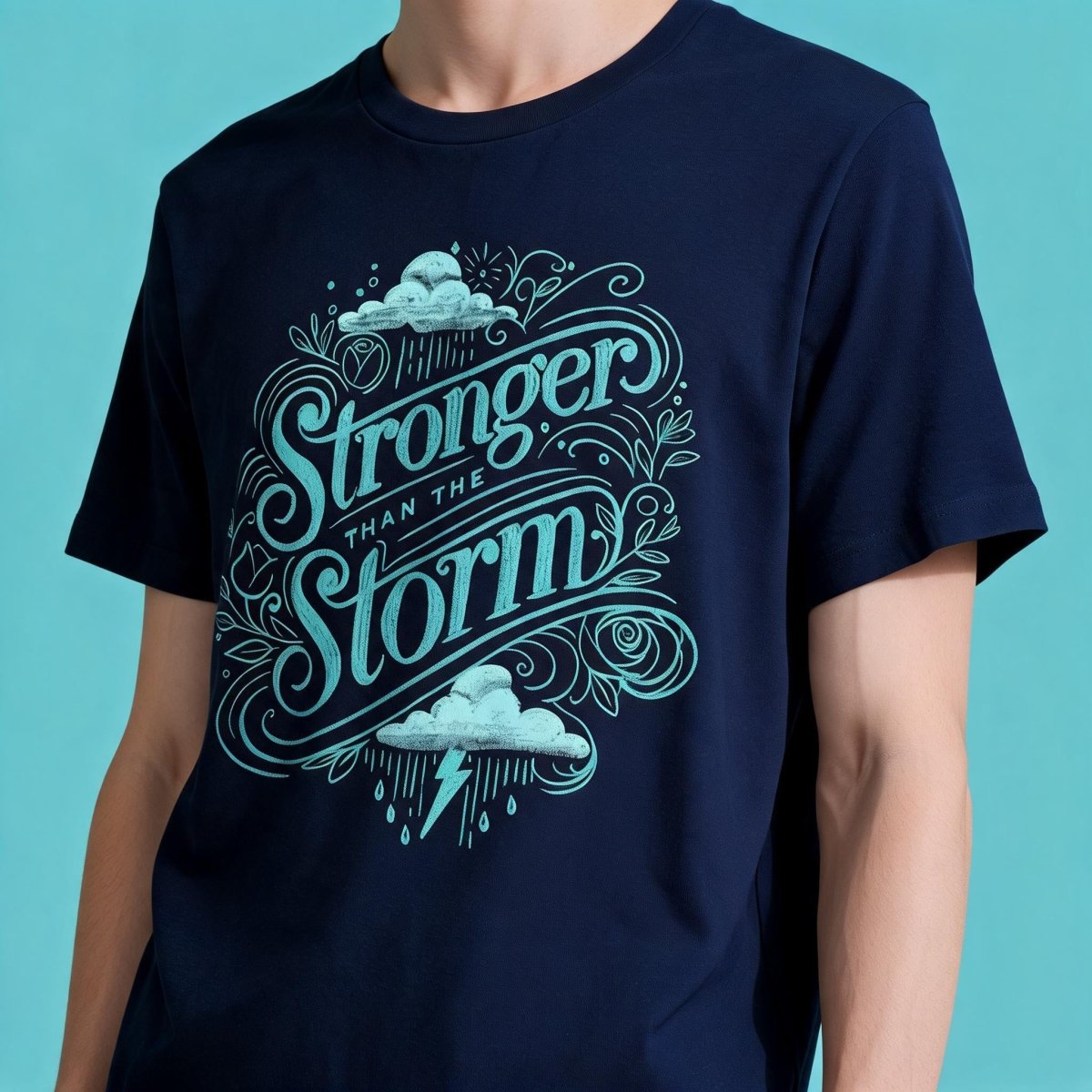 Stronger Than the Storm Shirt - Self-Care Shirts