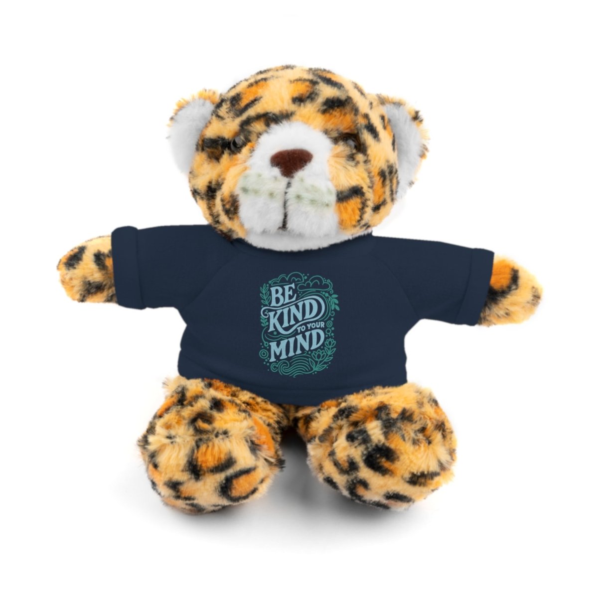 Stuffed Animal Wearing Be Kind Shirt - Self-Care Shirts for mental health