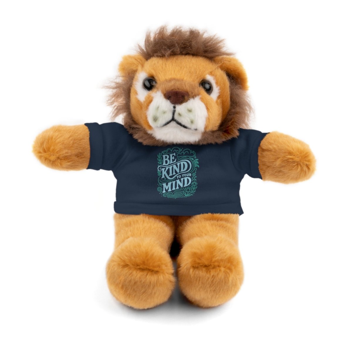Stuffed Animal Wearing Be Kind Shirt - Self-Care Shirts for mental health