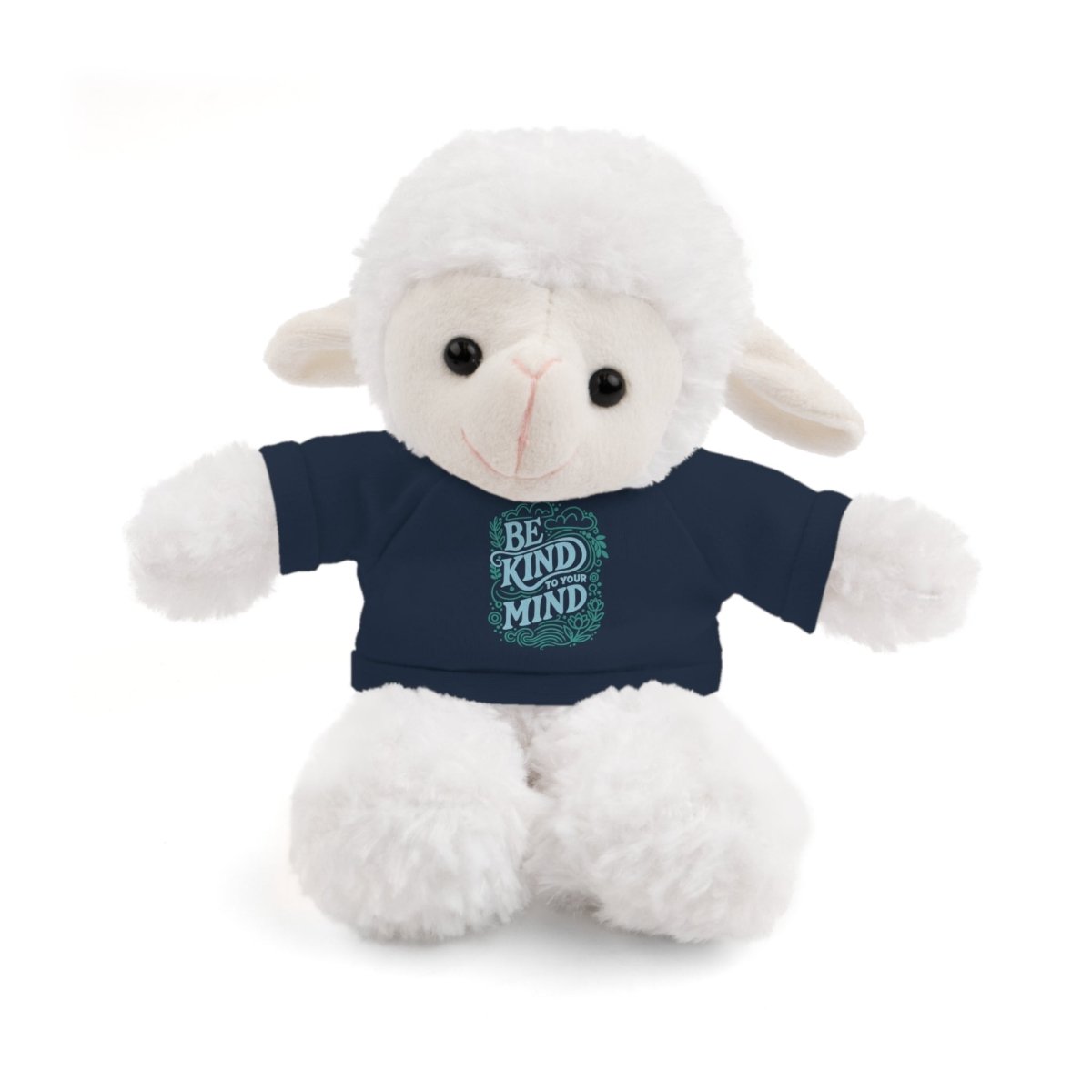 Stuffed Animal Wearing Be Kind Shirt - Self-Care Shirts for mental health