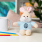 Stuffed Animal Wearing You Are Enough Shirt - Self - Care Shirts