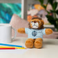 Stuffed Animal Wearing You Are Enough Shirt - Self - Care Shirts