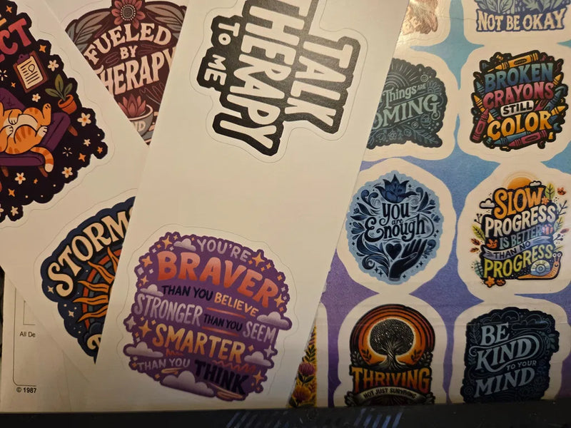 Customer photo of a Self-Care Shirts order