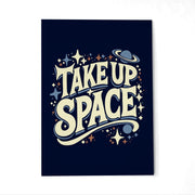Take Up Space Postcard - Self-Care Shirts