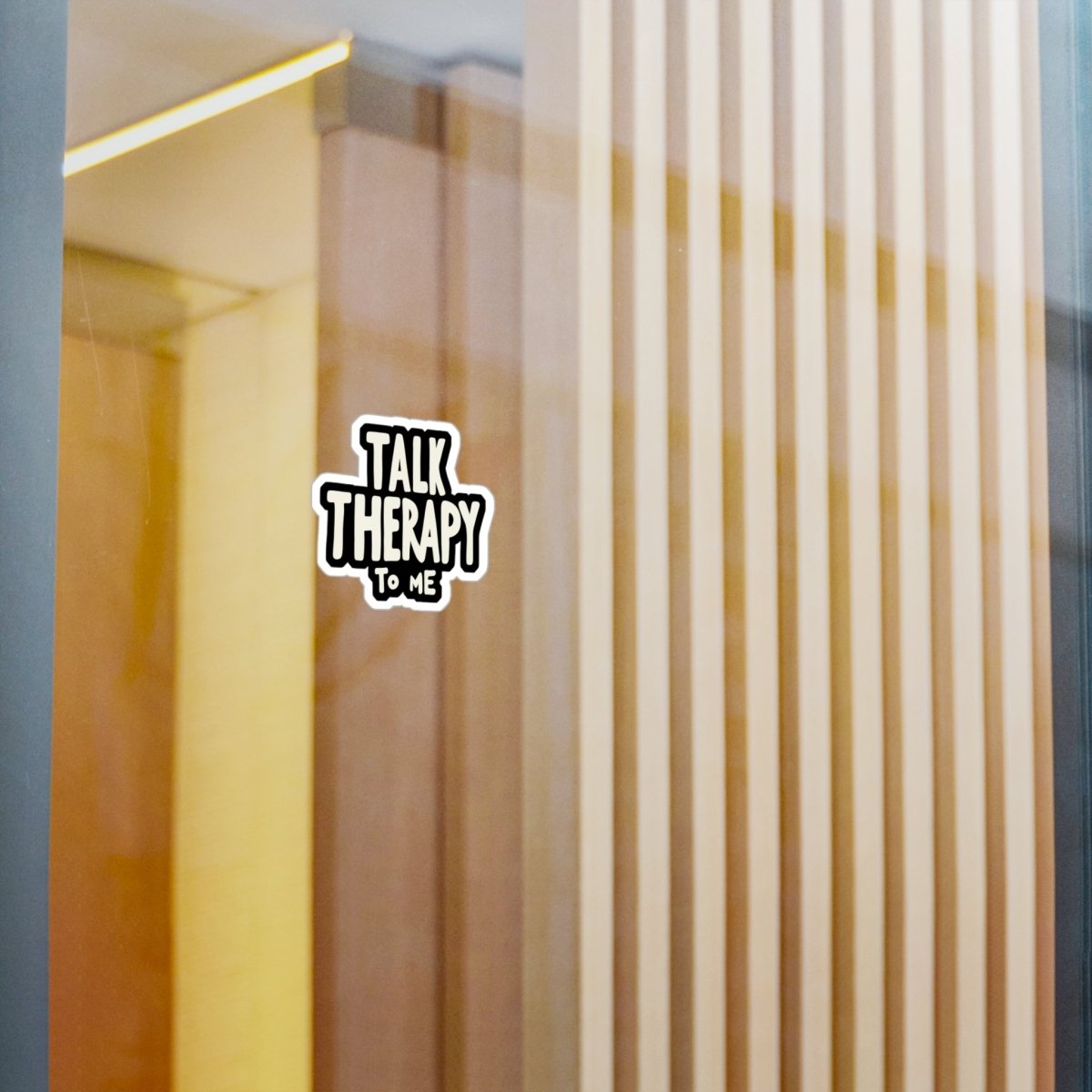 Talk Therapy to Me Sticker - Self - Care Shirts