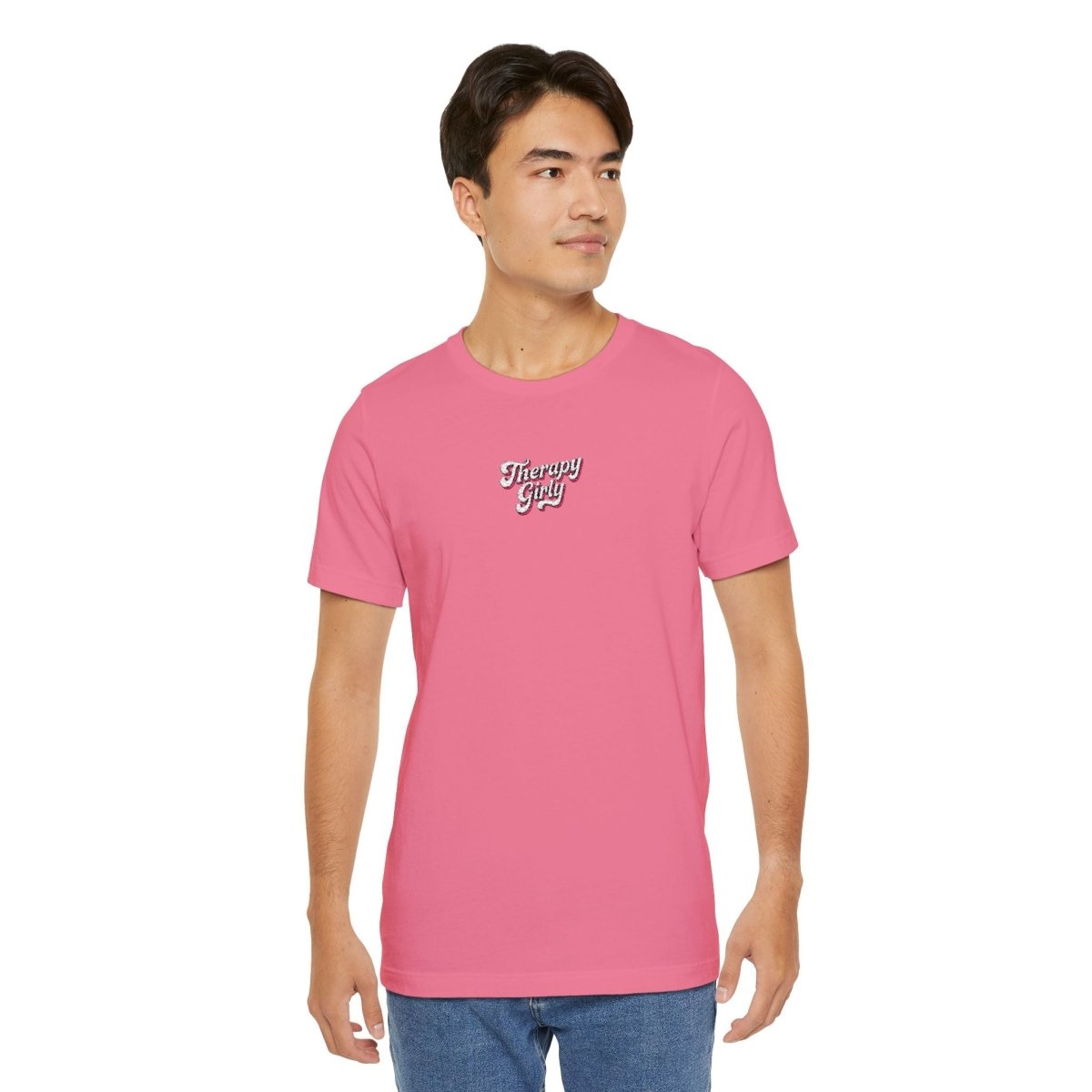 Therapy Girly Embroidered Shirt - Self - Care Shirts