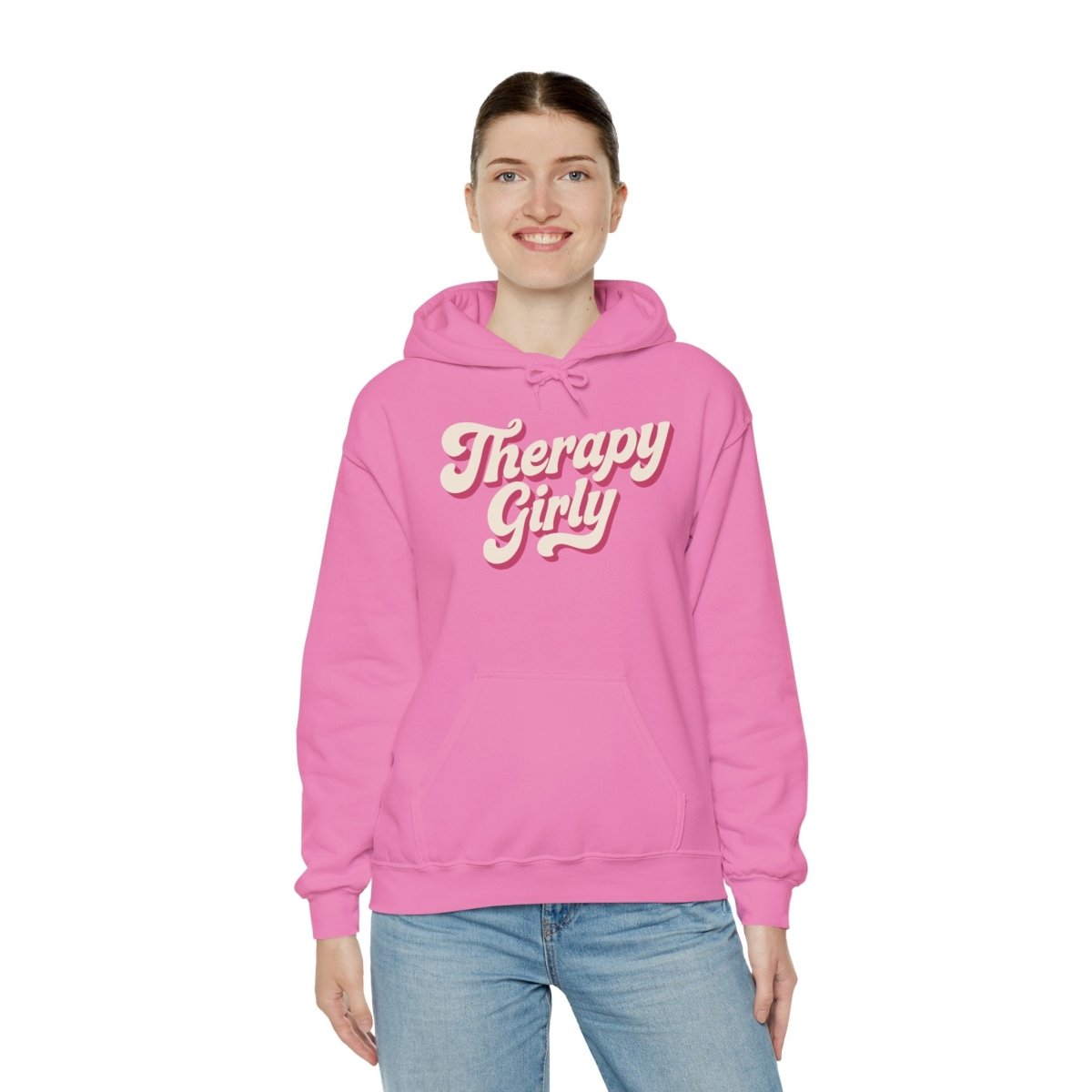 Therapy Girly Hoodie - Self - Care Shirts