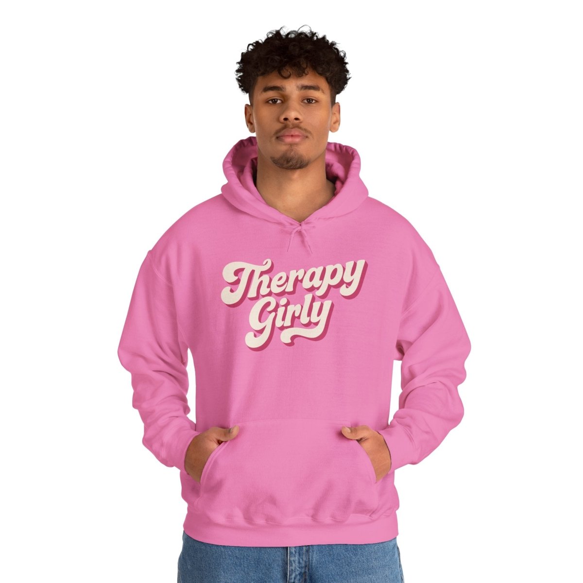 Therapy Girly Hoodie - Self - Care Shirts