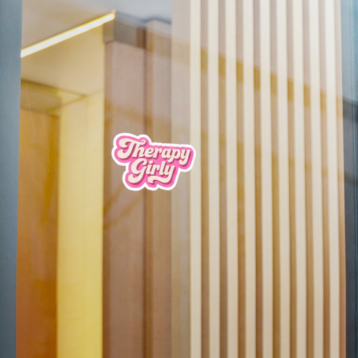 Therapy Girly Sticker - Self - Care Shirts