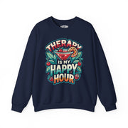 Therapy Is My Happy Hour | Mental Health Sweatshirt - Self - Care Shirts