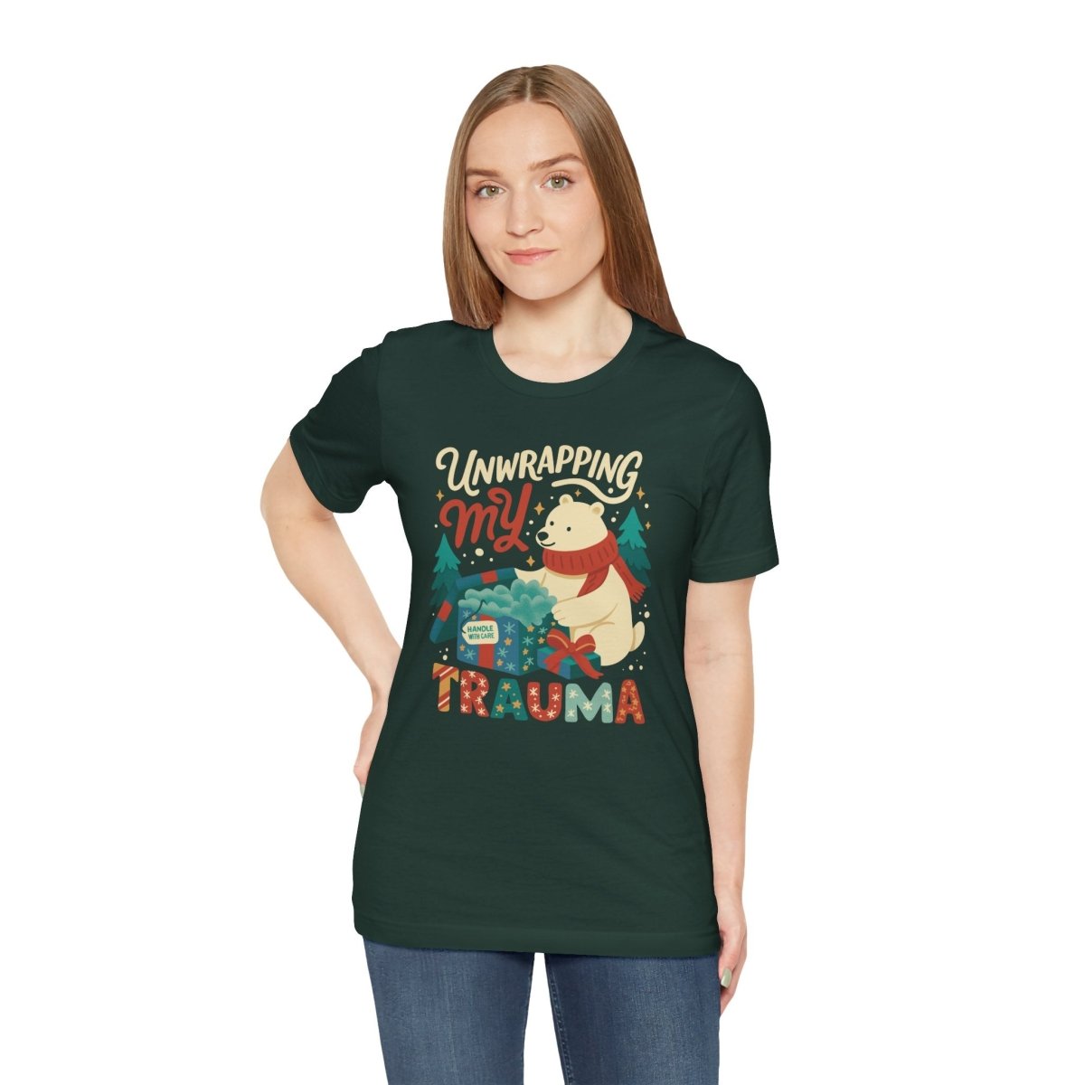 Unwrapping My Trauma | Mental Health Shirt - Self - Care Shirts