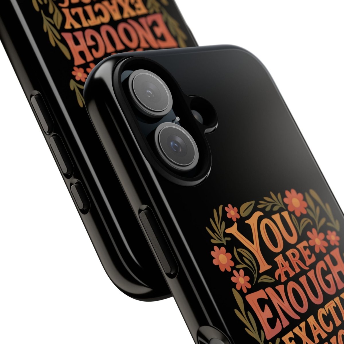 You Are Enough Exactly As You Are Protective Phone Case - Self - Care Shirts