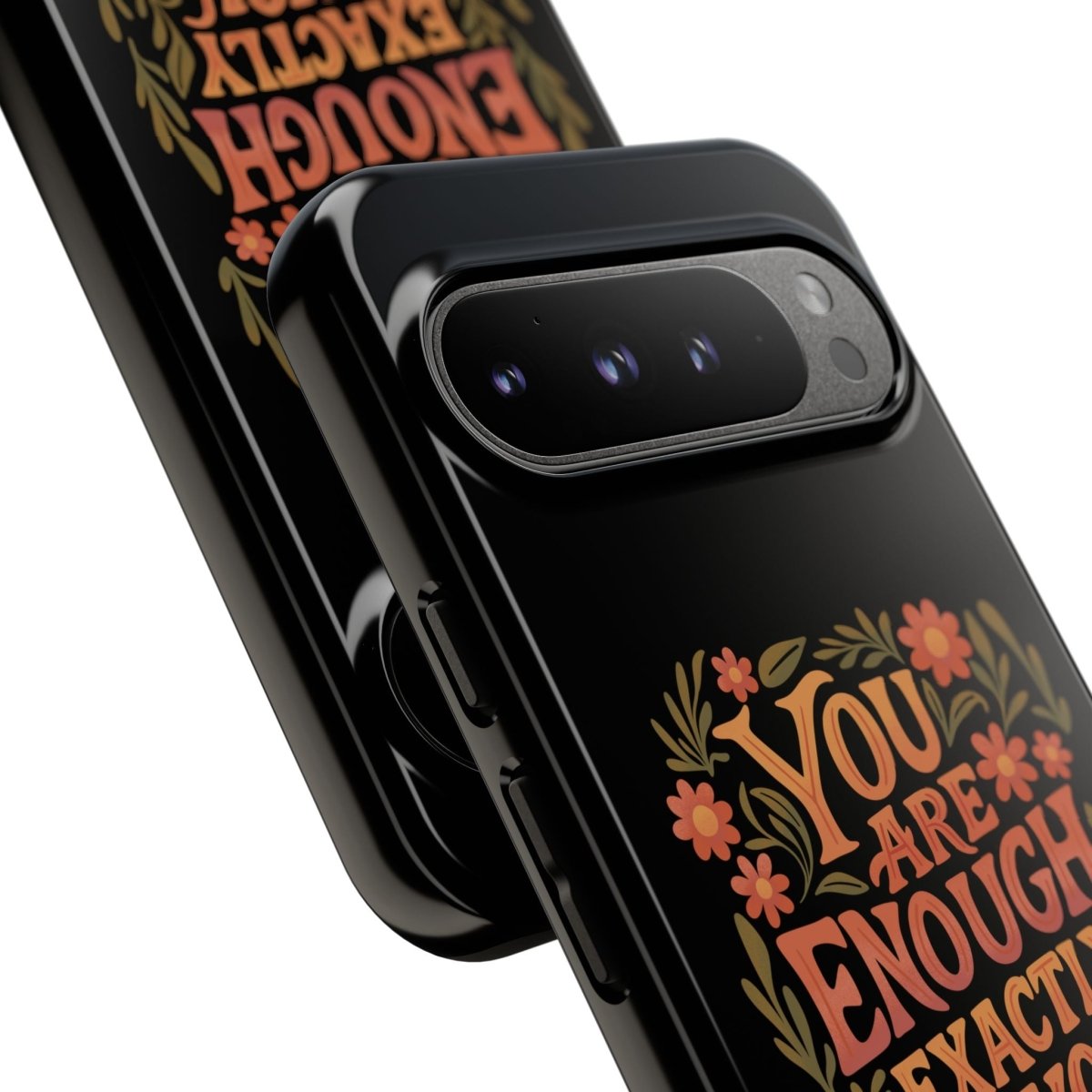 You Are Enough Exactly As You Are Protective Phone Case - Self - Care Shirts