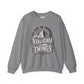 You Can Do Hard Things Brown Sweatshirt - Self - Care Shirts