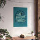 You Can Do Hard Things Poster - Self - Care Shirts