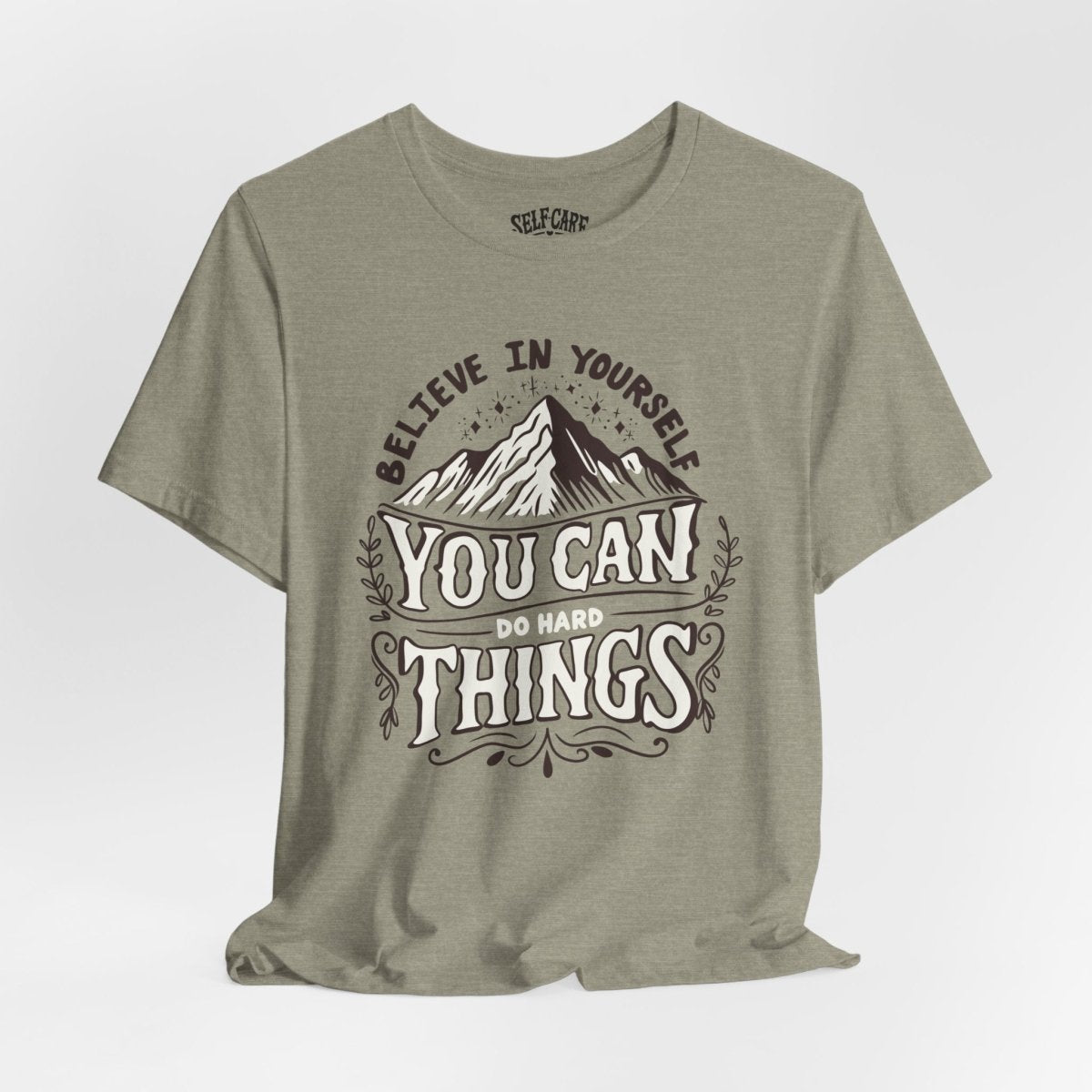 You Can Do Hard Things Stone | Mental Health Shirt - Self - Care Shirts