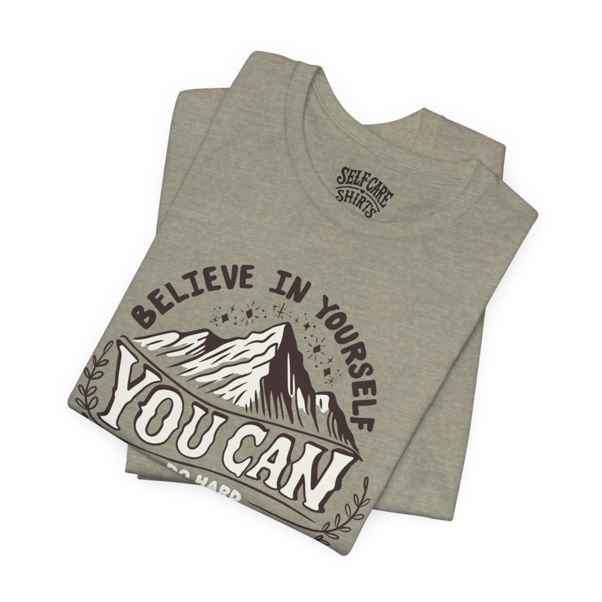 You Can Do Hard Things Stone | Mental Health Shirt - Self - Care Shirts