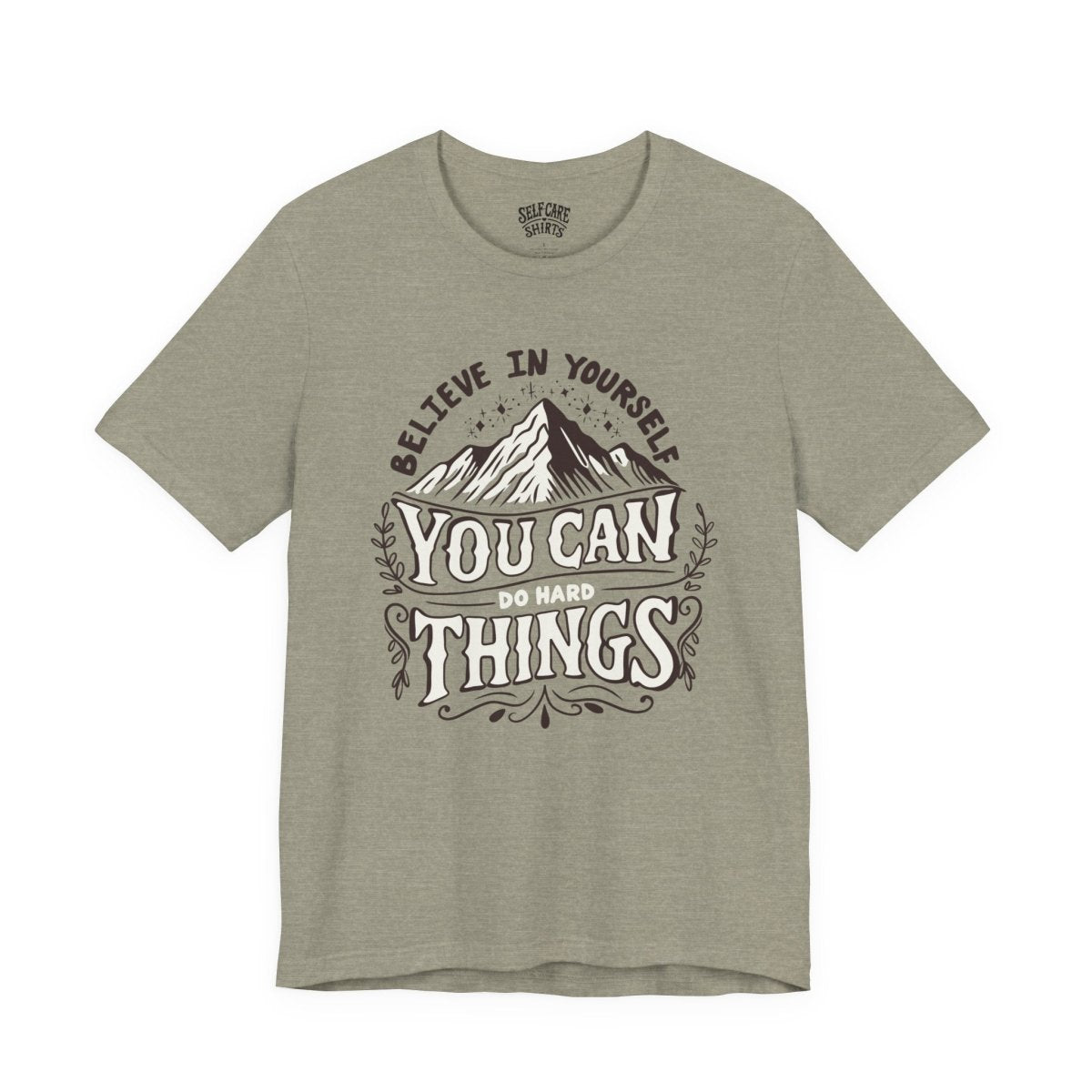 You Can Do Hard Things Stone | Mental Health Shirt - Self - Care Shirts