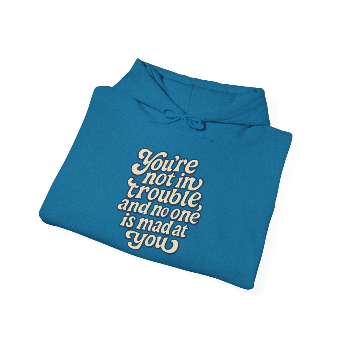 You’re Not in Trouble and No One Is Mad at You Hoodie - Self - Care Shirts