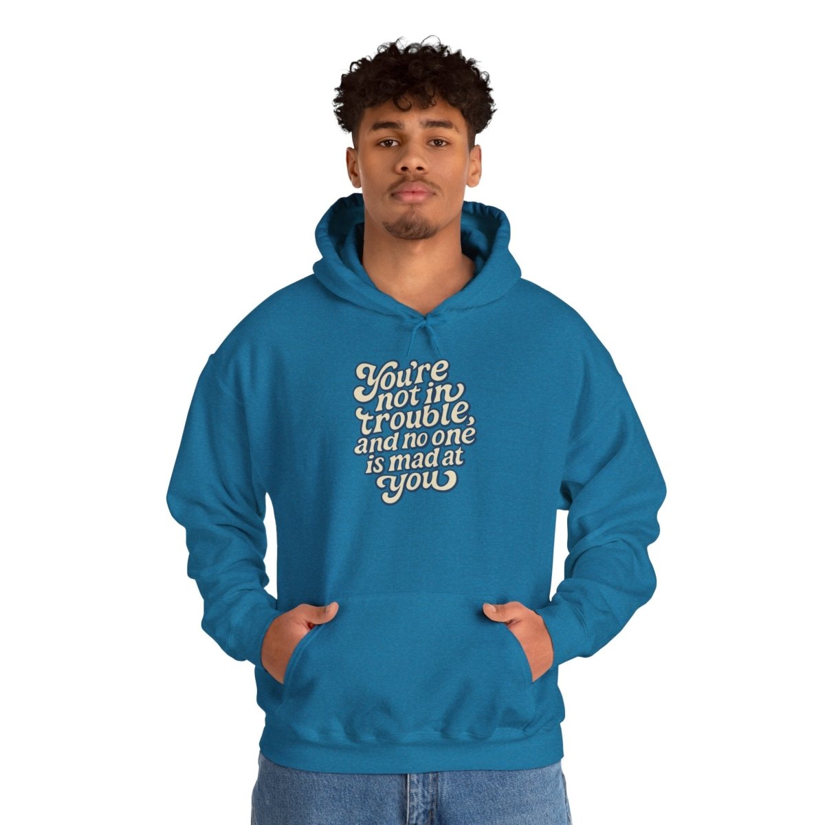 You’re Not in Trouble and No One Is Mad at You Hoodie - Self - Care Shirts