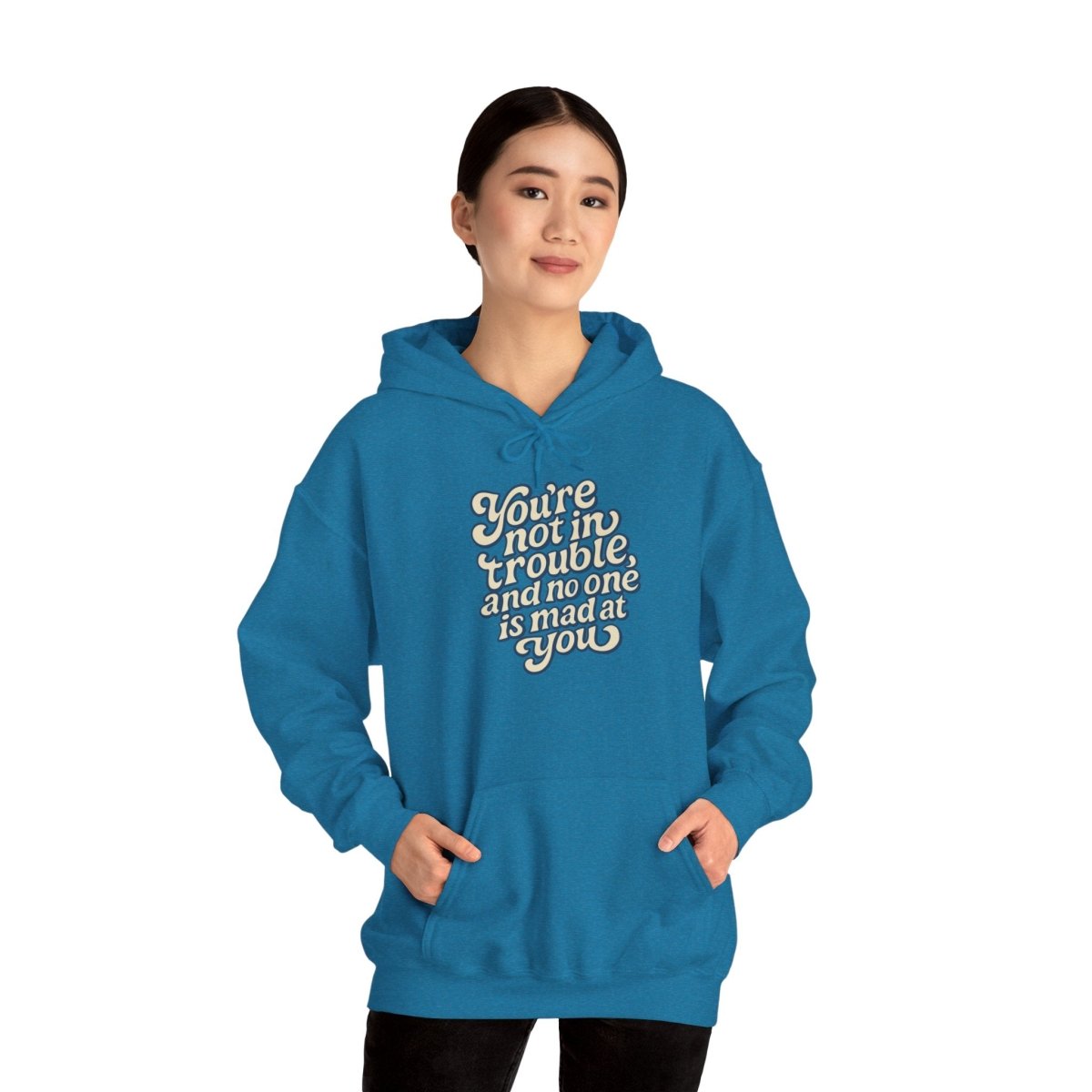 You’re Not in Trouble and No One Is Mad at You Hoodie - Self - Care Shirts